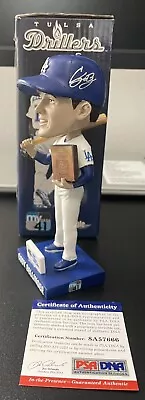 Cody Bellinger Signed Tulsa Drillers Bobblehead • £173.48