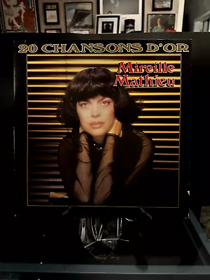 Mireille Mathieu - 20 CHANSONS D'OR 	Ariola Records (302252) LP 33 Vinyl  NM/NM • $28.99