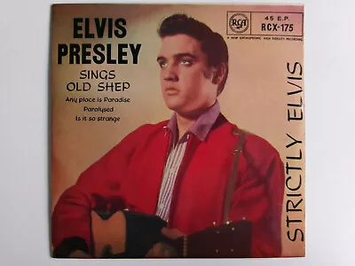 Elvis Presley Strictly Elvis Ep Old Shep Rca Rcx 175 Rock N Roll Ballad • $5.04