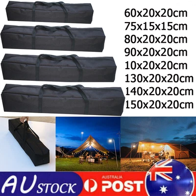 $30.39 • Buy Canvas Canopy Pole Bag Camping Tent Swag Storage Pouch Travel Picnic Handbag