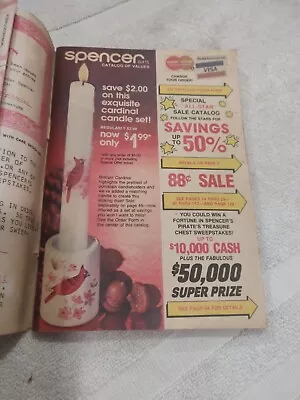 Vintage 1978 Spencer Gifts Catalog Of Values • $29.90