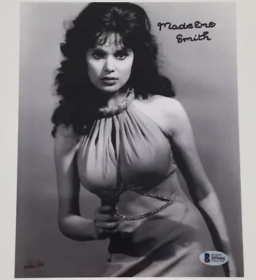 MADELINE SMITH James Bond Girl MISS CARUSO Signed 8x10 Photo ~ BAS COA + Proof • $59.99