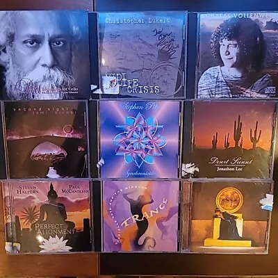 Lot Of 9 New Age Cds Andreas Vollenweider Enya Gabrielle Roth Jami Sieber Etc. • $19.99