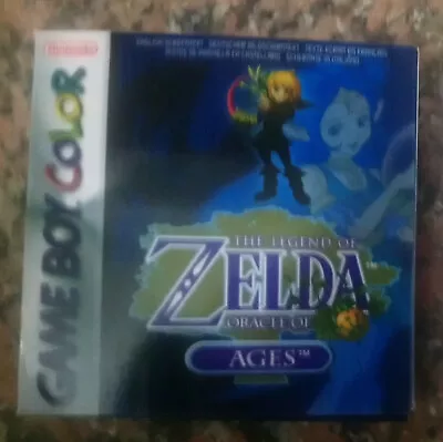 The Legend Of Zelda Oracle Of Ages (game Boy Color Gbc) Video Game Boxed • £60