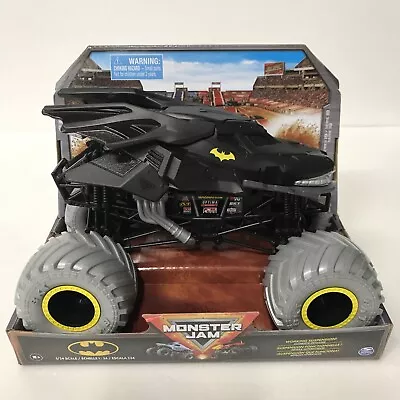 New Monster Jam Batman 2023 Series 19 Die Cast 1:24 Spin Master Black Truck • $24.99