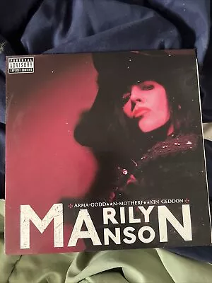 Marilyn Manson ‎– Arma-godd**n-motherf**kin-geddon VINYL 45' PROMO ONLY • $18