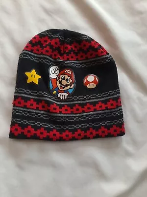 Super Mario Bros Winter Beanie Hat Nintendo  • $9