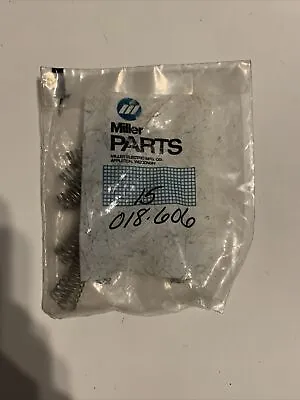 Miller 018606 Spring Cprsn .430 Od X .040 Wire X 1.500 Stnls • $6