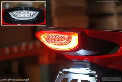 SEQUENTIAL Integrated Signal LED Tail Light CLEAR Fits 2017-2023 Honda CBR1000RR • $130.95