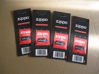 4  Zippo Lighter Wicks • £2.50