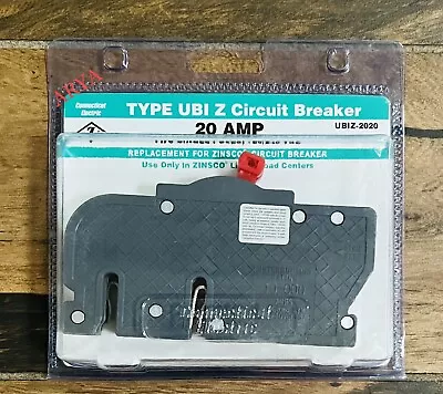 Zinsco UBIZ-2020 20 Amp 2 Pole Circuit Breaker 120/240V Twin Pole UBIZ • $48