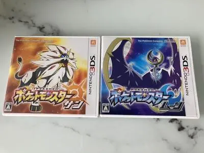 $11.50 • Buy Pokemon 3DS Game Sun & Moon Set Japanese Game