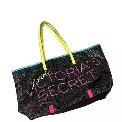 Victoria's Secret Open Top Tote Multicolored Animal Print Bag BT 4987 • $10