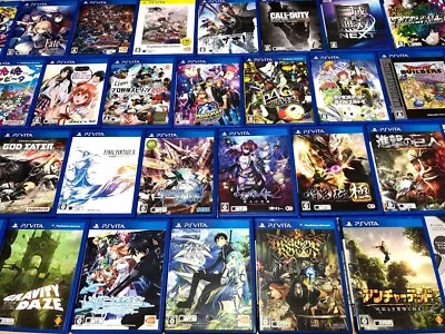 $23.99 • Buy Sony PS Vita Various Used Games W/Case, Artwork JAPAN Import Ship From USA