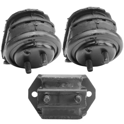 Front Left Right Eng Mounts & Rear Trans. Mount 3PCS For Mazda B2600 93-89 2.6L • $59