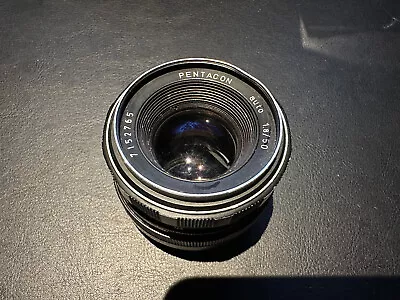 Pentacon 50mm F1.8 MF Auto Lens For M42 Screw Mount • $70