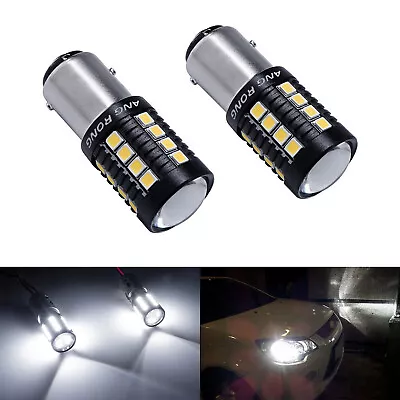 2x For VW Caddy III 1157 P21/5W 15W 3030 LED Side Daytime Light Bulbs DRL Canbus • £13.95