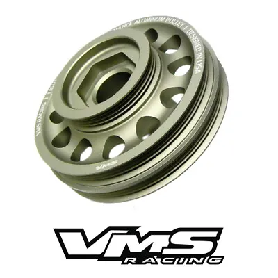 Vms Racing Light Weight Oem Size Crank Shaft Pulley For 96-00 Honda Civic Sohc • $89.88