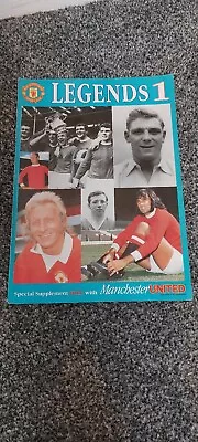 Manchester United. Legends 1. Magazine Supplement • £2.50