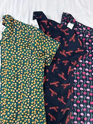 NWT JCrew Short Sleeve Button Down Lot Of 3 Mens L • $24.99