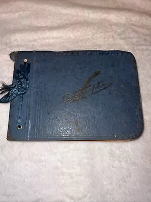 Vintage Autograph Book For Classmates Fd87 • $24.99