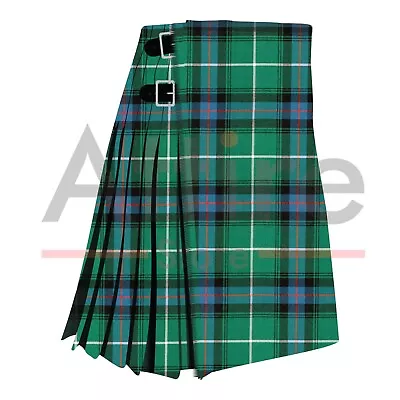 Scottish Handmade Traditional Macdonald Of Isle Tartan Kilt - Clan Isle • $49