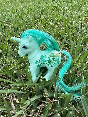 HQG1C Custom Little Pony  Shamrock Shimmer G1 Style  Clover St Patrick's Day • $39.99