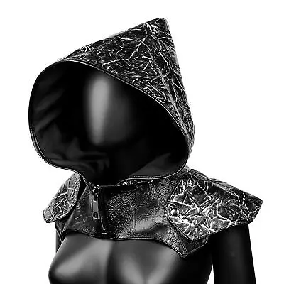 Halloween Hood Cloak Cosplay Costume Accessories Pagan Priest Cape Hat Medieval • £16.60