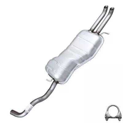 Stainless Steel Rear Exhaust Muffler  Fits: 1999-04 VW Jetta 1.8L 1.9L 2.8L • $154.84