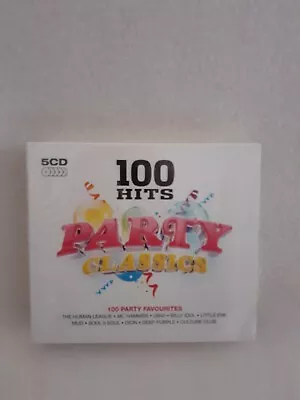 100 Hits Party Classics 5CD Collection **NEW & SEALED** • £12