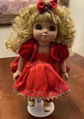 Adora Belle Marie Osmond Fine Porcelain Collector Dolls 'Jingle Belle' • $39.95