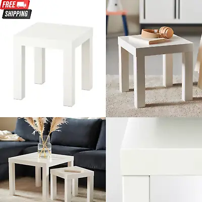 £15.99 • Buy IKEA Lack Small Side Table Bedroom Hallway Drink Tea Coffee Home Office 35x35 Cm