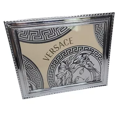 Framed Versace Medusa Wallpaper Tabletop Or Wall Hung Versace Collectable  • $49.50