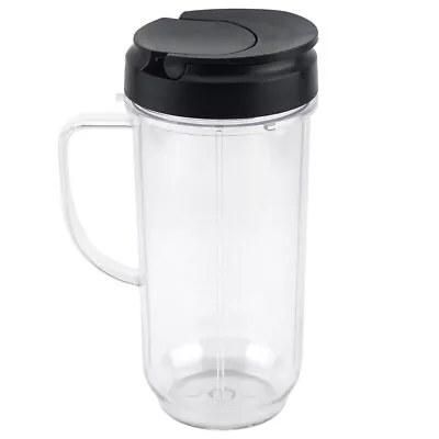 22 Oz Tall Cup With To-Go Lid Replacement Part Magic Bullet 250W MB1001 Blenders • $12.99