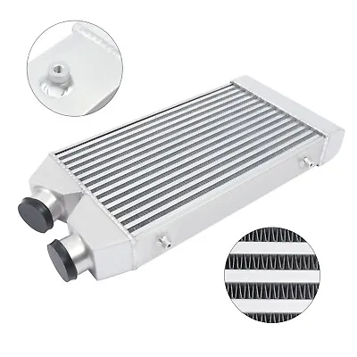 Aluminum Intercooler Universal Front Mount 2.5  Inlet&Outlet Same One Side • $150