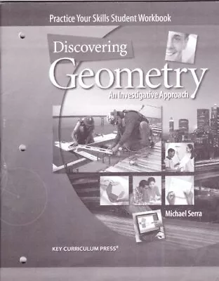Discovering Geometry: Practice Your Skills Student Workbook • $6.21
