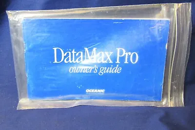 Vintage Scuba Oceanic DATAMAX PRO Dive Computer Original Owners Manual • $11