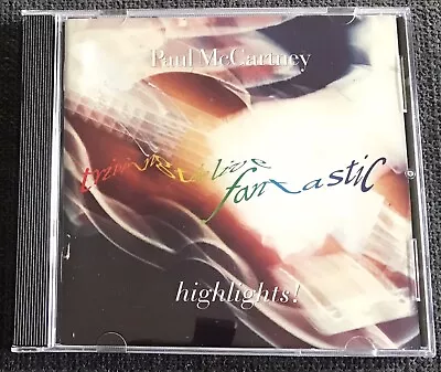 PAUL McCARTNEY (UK 1 X CD '90)TRIPPING THE LIVE FANTASTIC - HIGHLIGHTS - BEATLES • $9.95