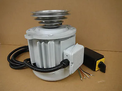 REPLACEMENT MOTOR For Bridgeport Type IMPORT MILL 3HP 3PH Step Pulley VSM3-SP • $1149.99