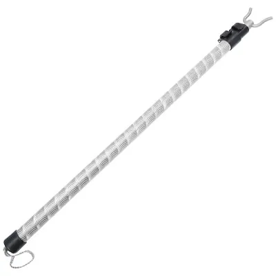 Alloy Clothes Pole Hanger Retriever Retractable Reach Stick • £11.13