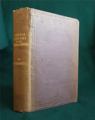 £102 • Buy Natural History Of County Of Stafford, 1844, Geology, Fossils, Zoology, Botany +
