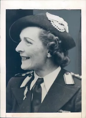 1941 Lady Louis Mountbatten London County President Vintage Image Vintage Photo • $17.99