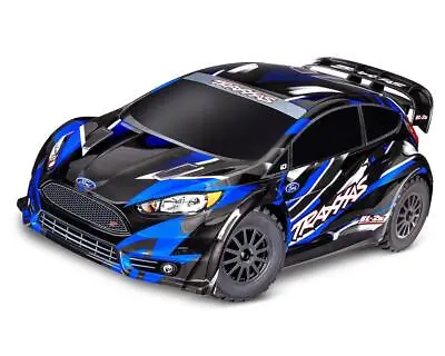 Traxxas Ford Fiesta 4x4 BL-2S Brushless 1/10 RTR AWD Rally Car (Blue) • $329.95