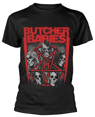 Butcher Babies Star Skull T-Shirt OFFICIAL • £12.99
