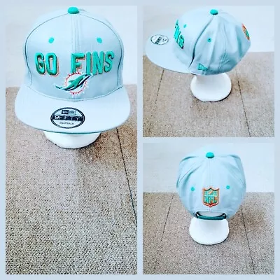 Miami Dolphins Nfl Football Snapback Hat. • $25