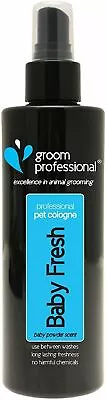 £12.99 • Buy Groom Professional Baby Fresh Pet Cologne 100/200ml Dog Spray Grooming Dogs Skin