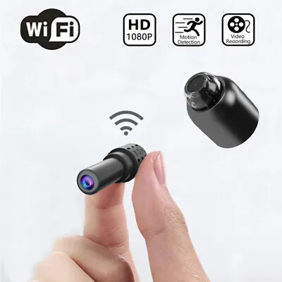 Mini Spy Camera WiFi HD 1080P Hidden IP Night Vision Camcorder Home Security Cam • $22.99