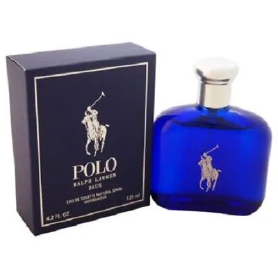 Ralph Lauren Polo Blue 125ml Men's Eau De Toilette Spray Perfume • $85