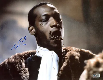 TONY TODD SIGNED 11x14 PHOTO CLIVE BARKER HORROR CLASSIC CANDYMAN BECKETT BAS • $115