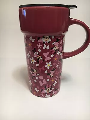 Minnie Mouse Disney Travel Mug 2018 Pink • $9.99